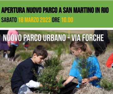 Leggi: «Apertura nuovo parco urbano – via…»