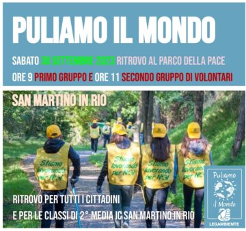 Leggi: «Puliamo il mondo 2023»