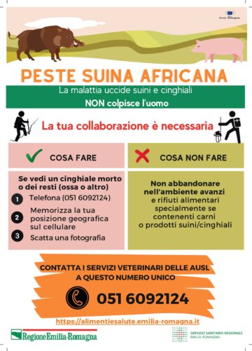 Leggi: «Prevenzione della peste suina africana»
